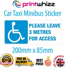 Please Leave 3m Wheelchair